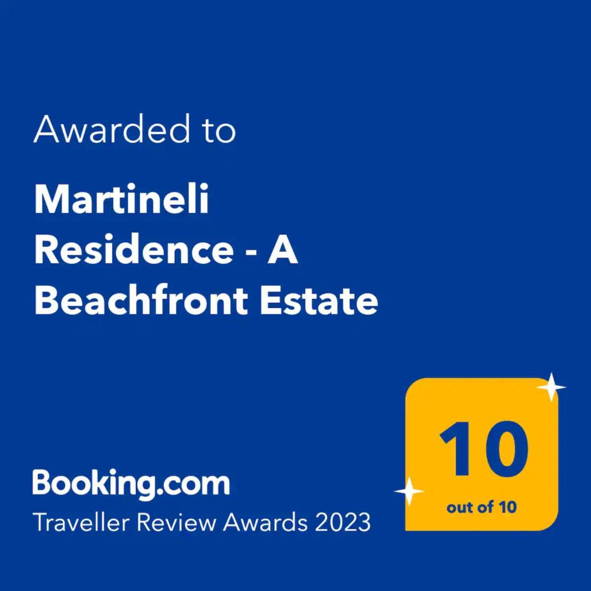 Martineli Residence - A Beachfront Estate Drios Extérieur photo
